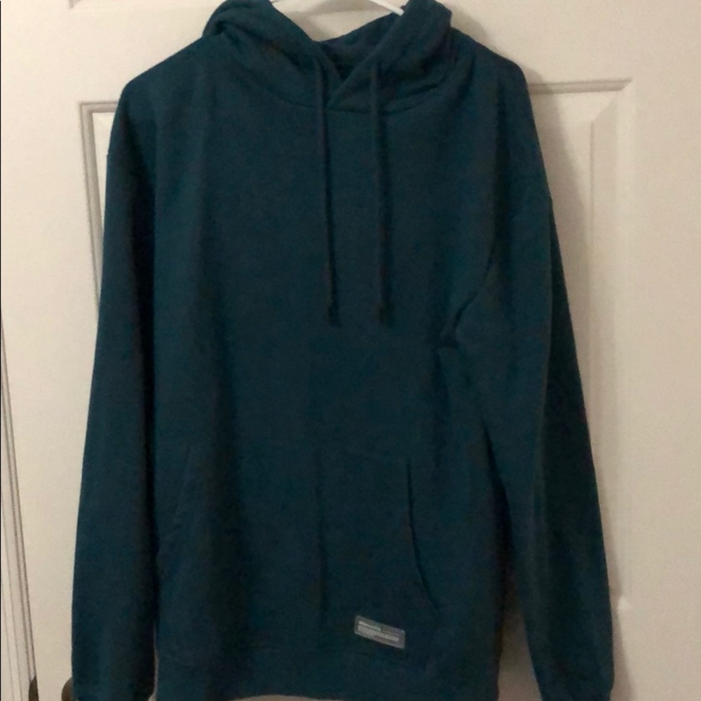 Denim & Flower Hoodie
